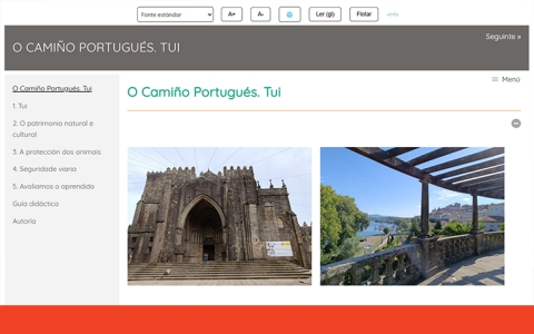 Portada ODE en ExeLearning
