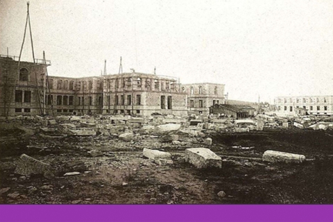  Colexio Rexional de Xordomudos en San Caetano en obras (Santiago de Compostela)